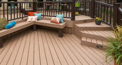 Пустотелая террасная доска